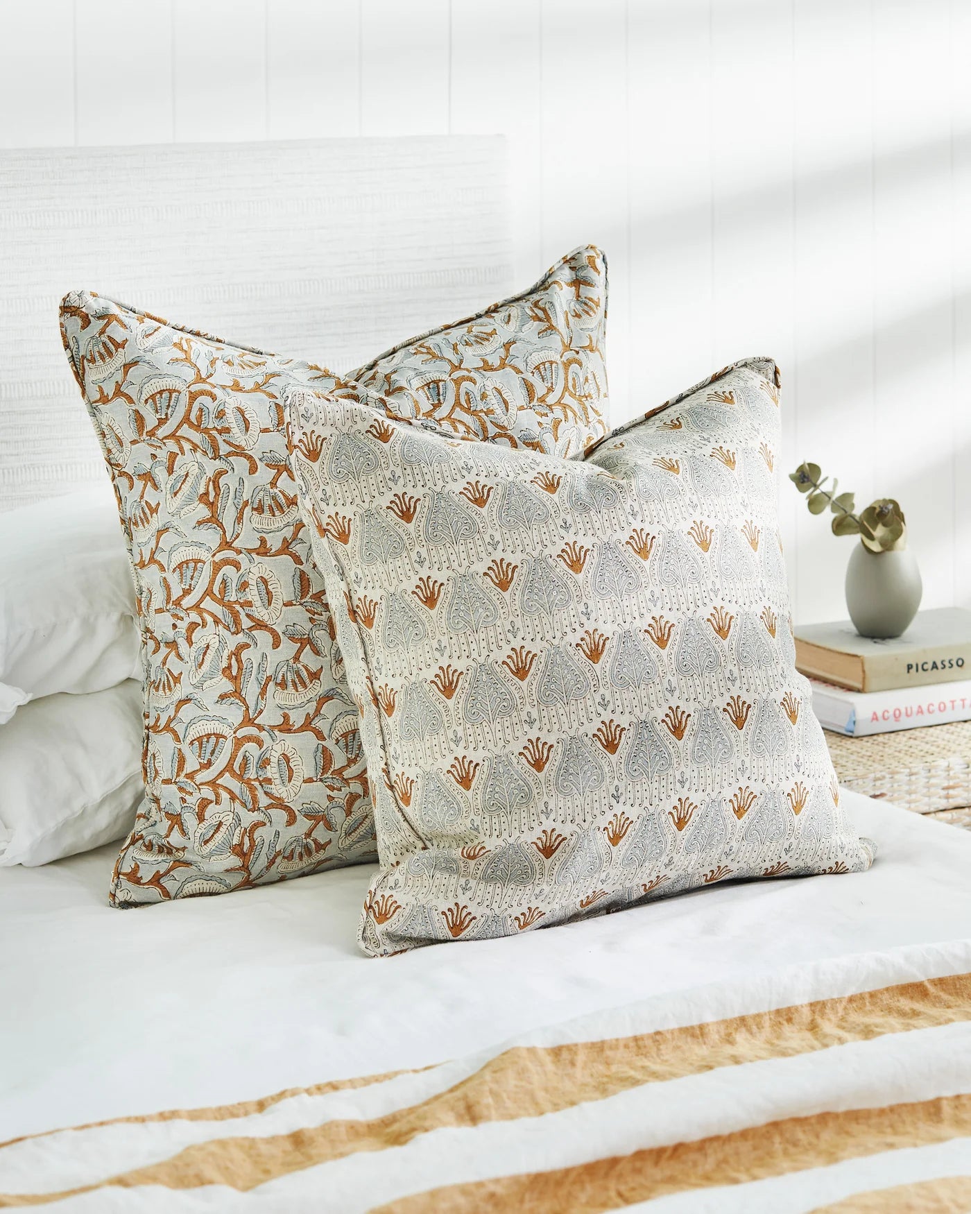 Avignon Sahara Linen Cushion 50x50cm