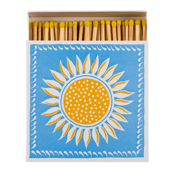 Blue Sunflower Matches