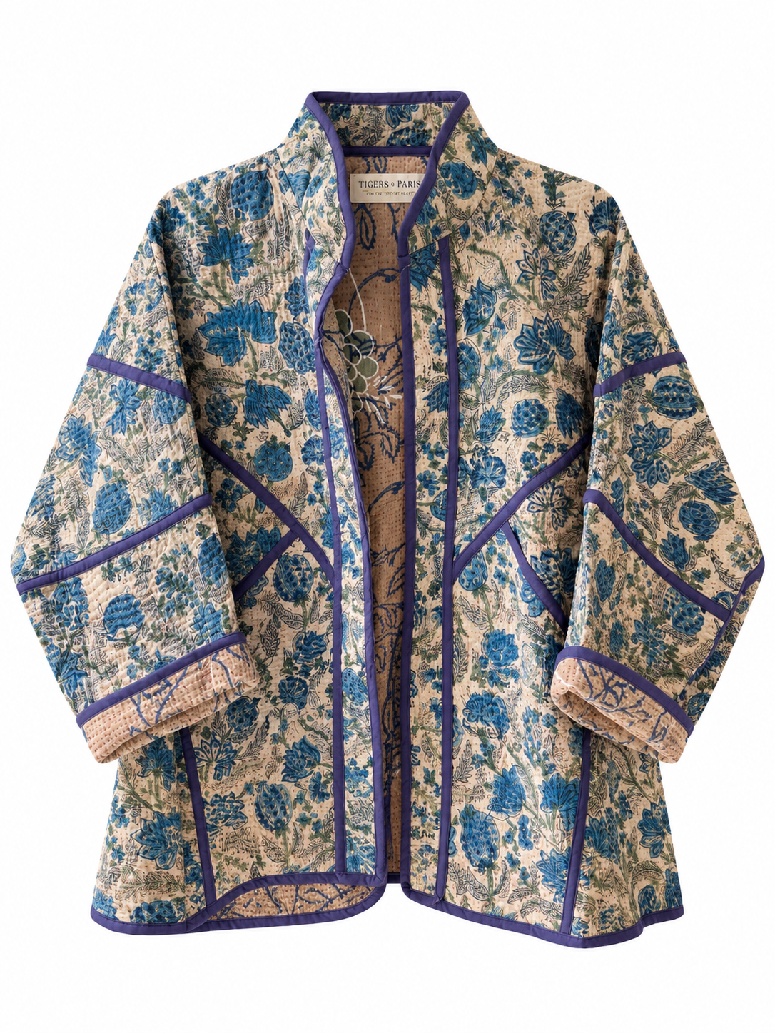 Vintage Kantha Kimono Jacket Design 9