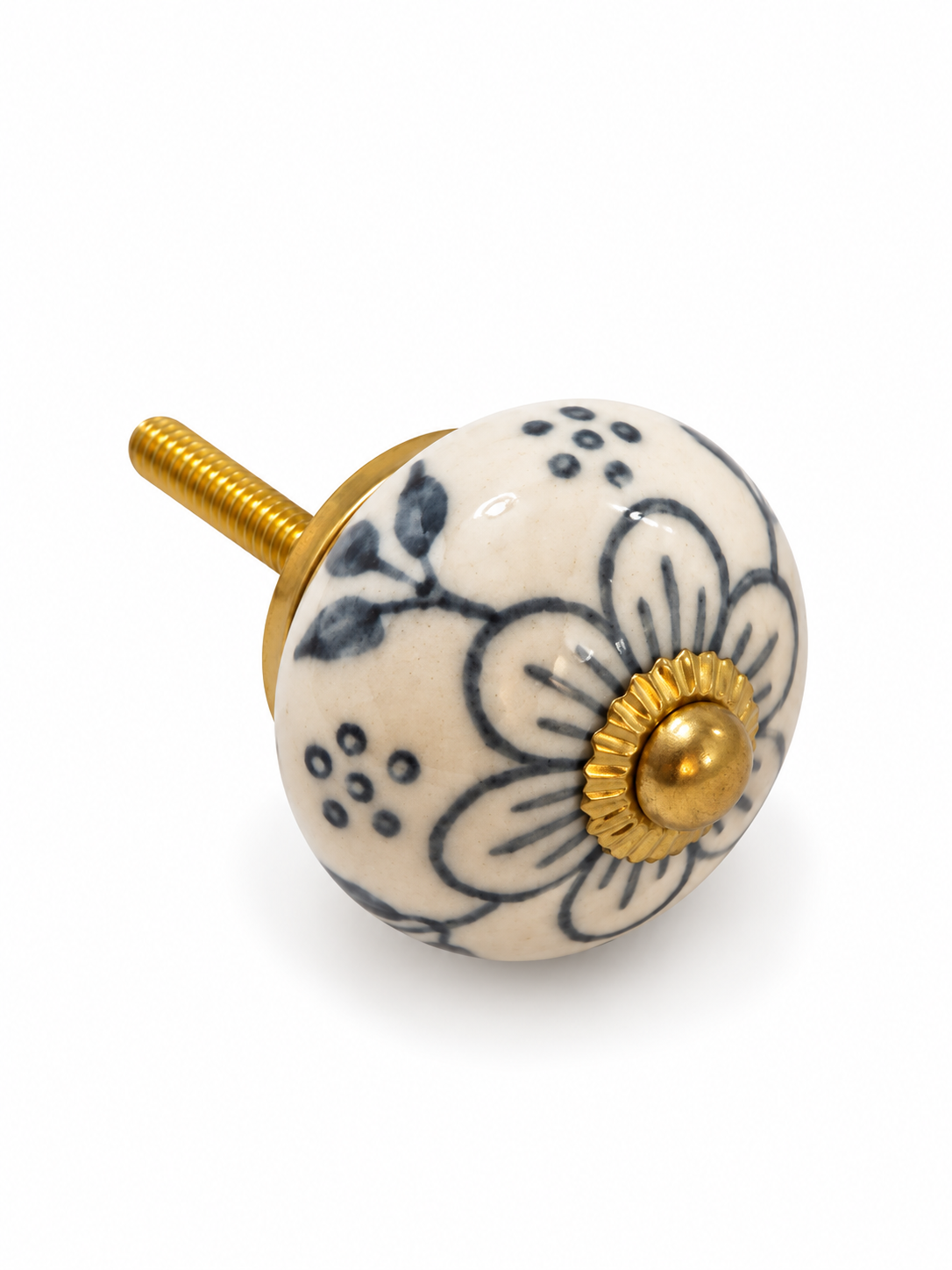 Hand Painted Ceramic Knobs