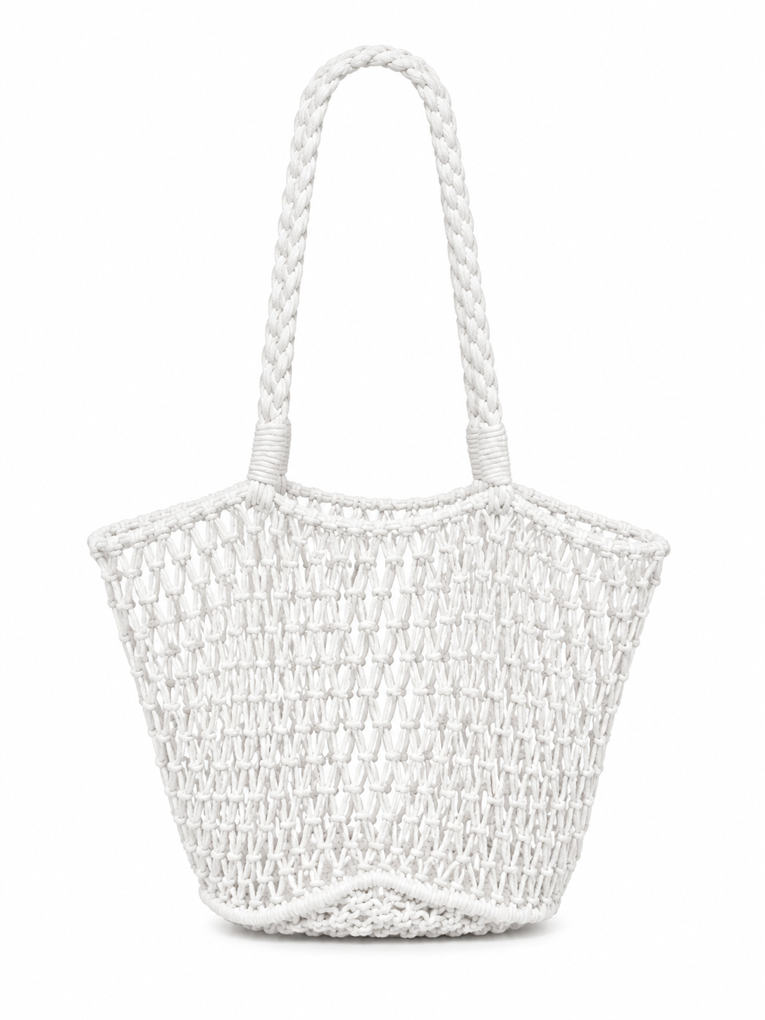 Knitted Mesh Tote