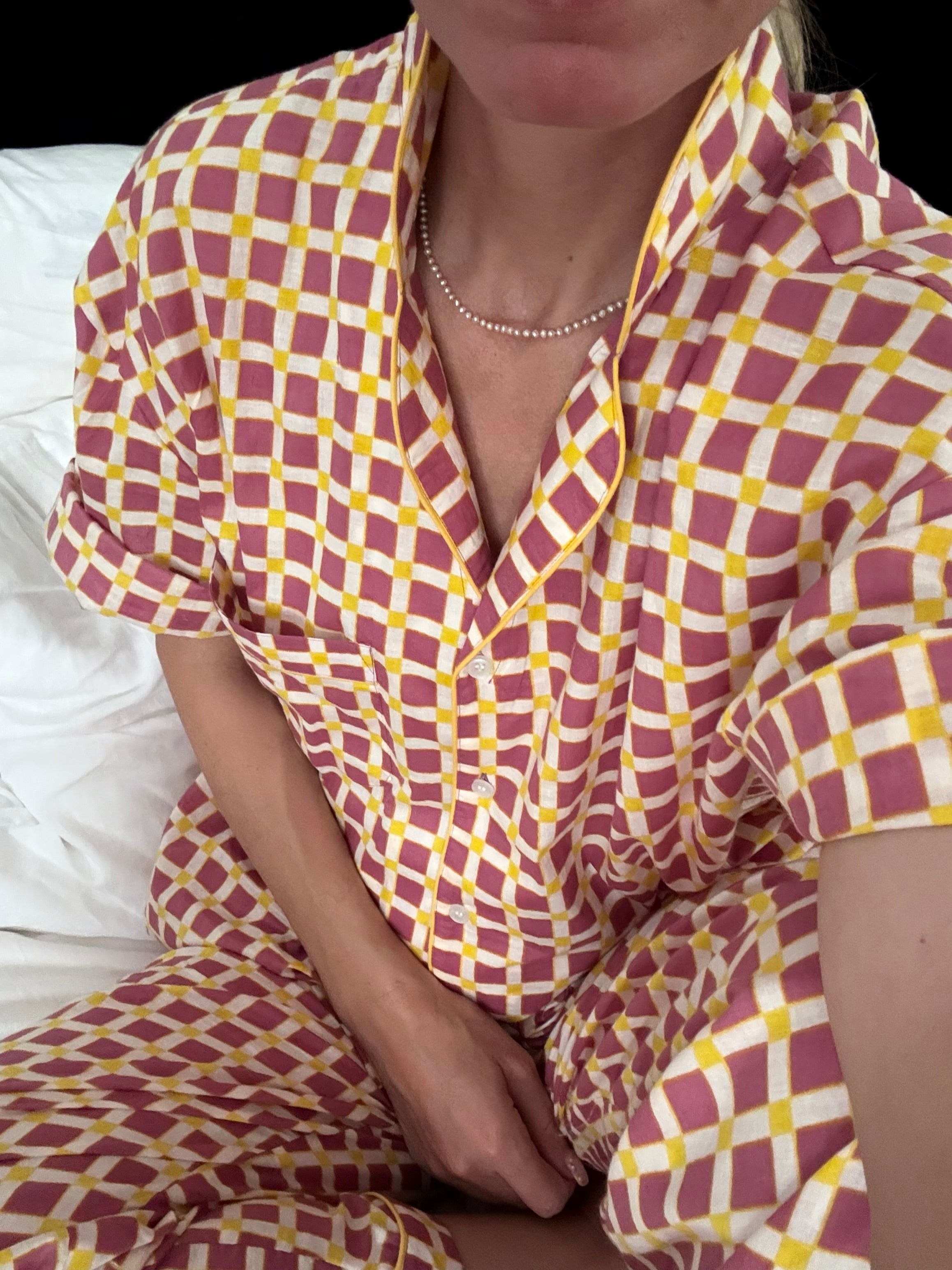 Montmartre Check Oversized Lounge Set