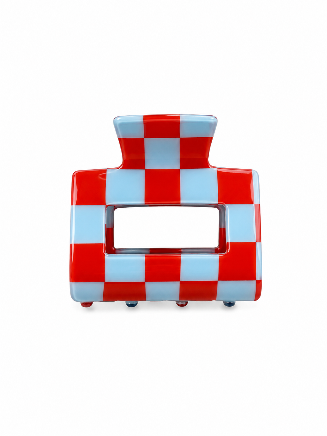 Hair Clip Checked Small