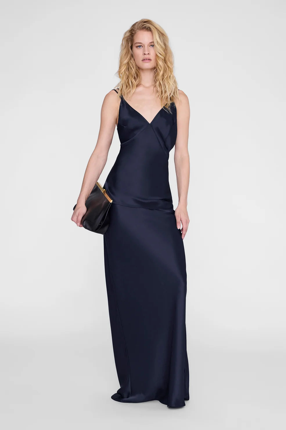 Bar Maxi Skirt - Navy