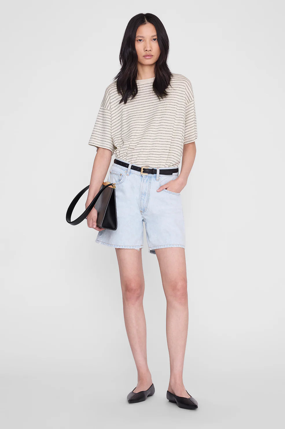 Cade Tee - Black Stripe