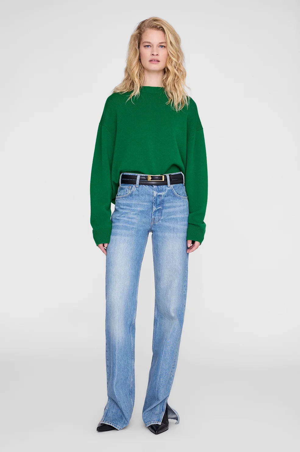 Lee Crew Sweater - Green
