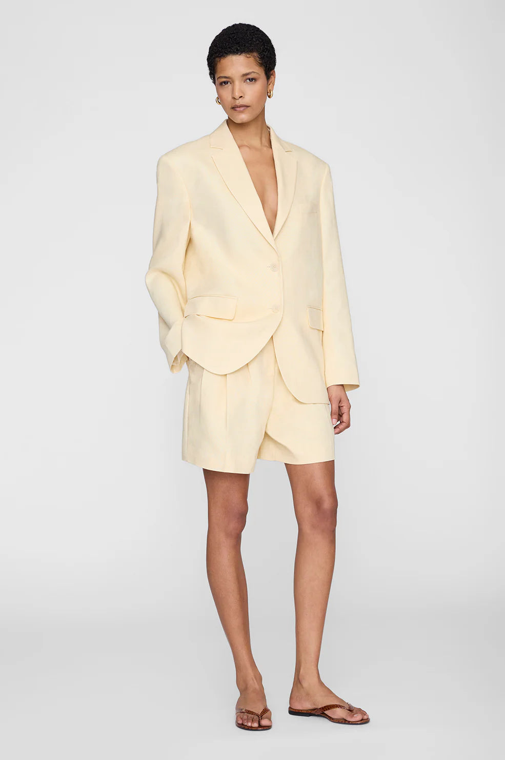 Quinn Blazer - Butter Yellow