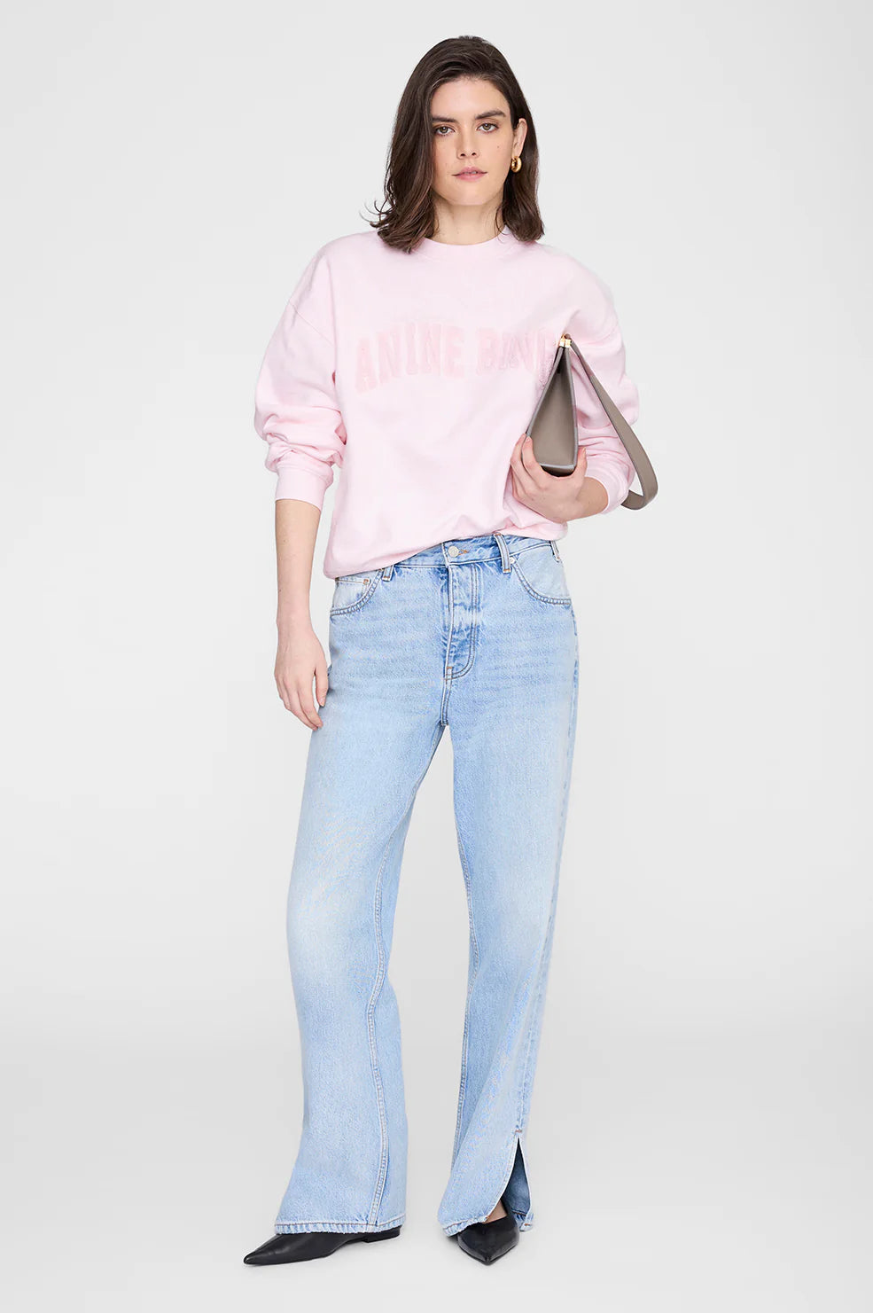 Spencer Sweatshirt - Powder Pink