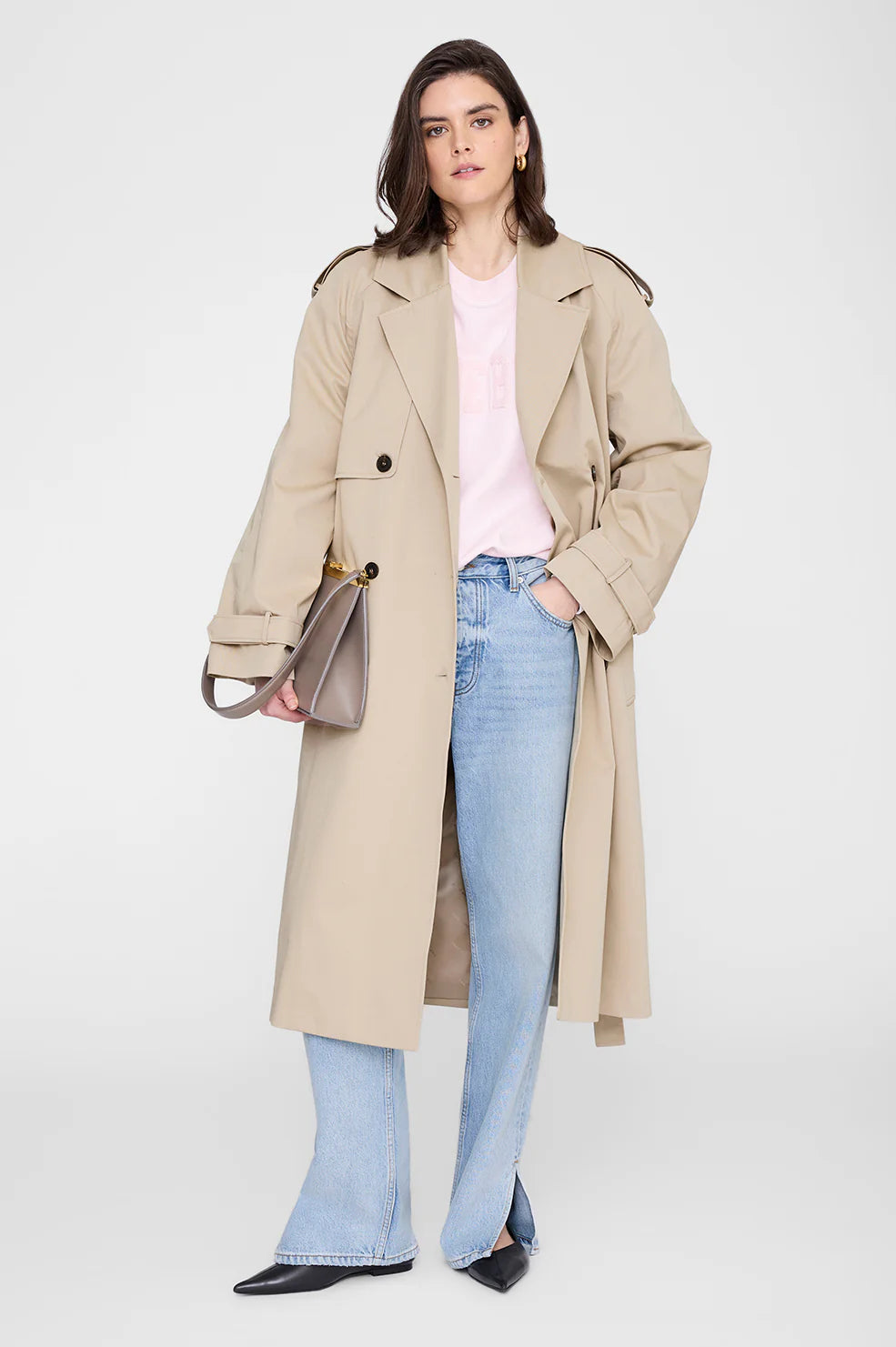 Spencer Sweatshirt - Powder Pink