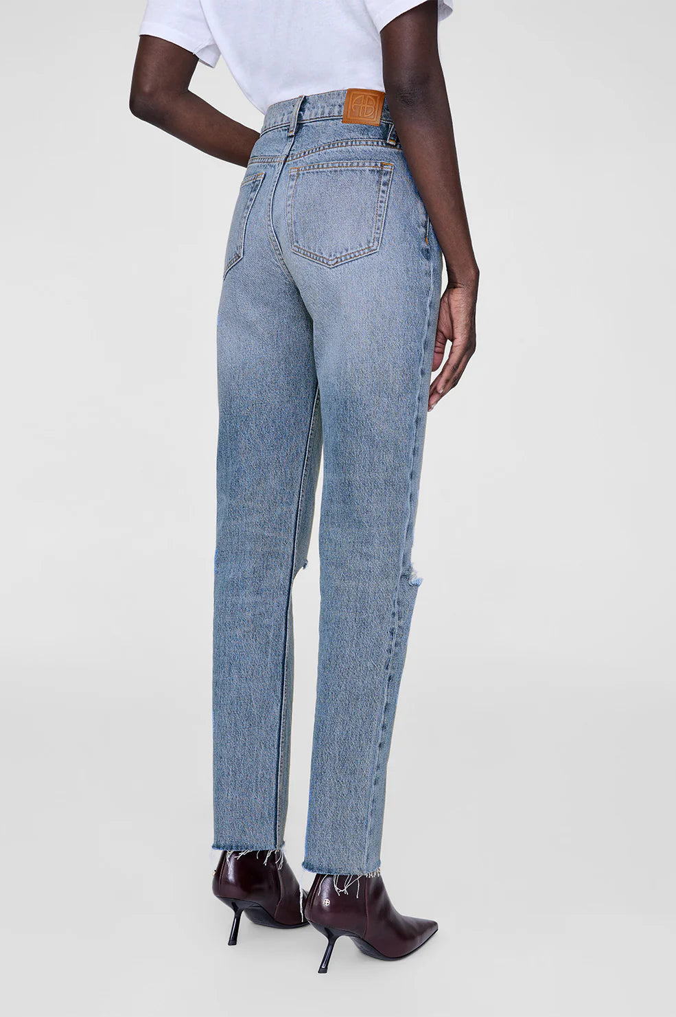 Bruno Jean Destructed Antique Blue