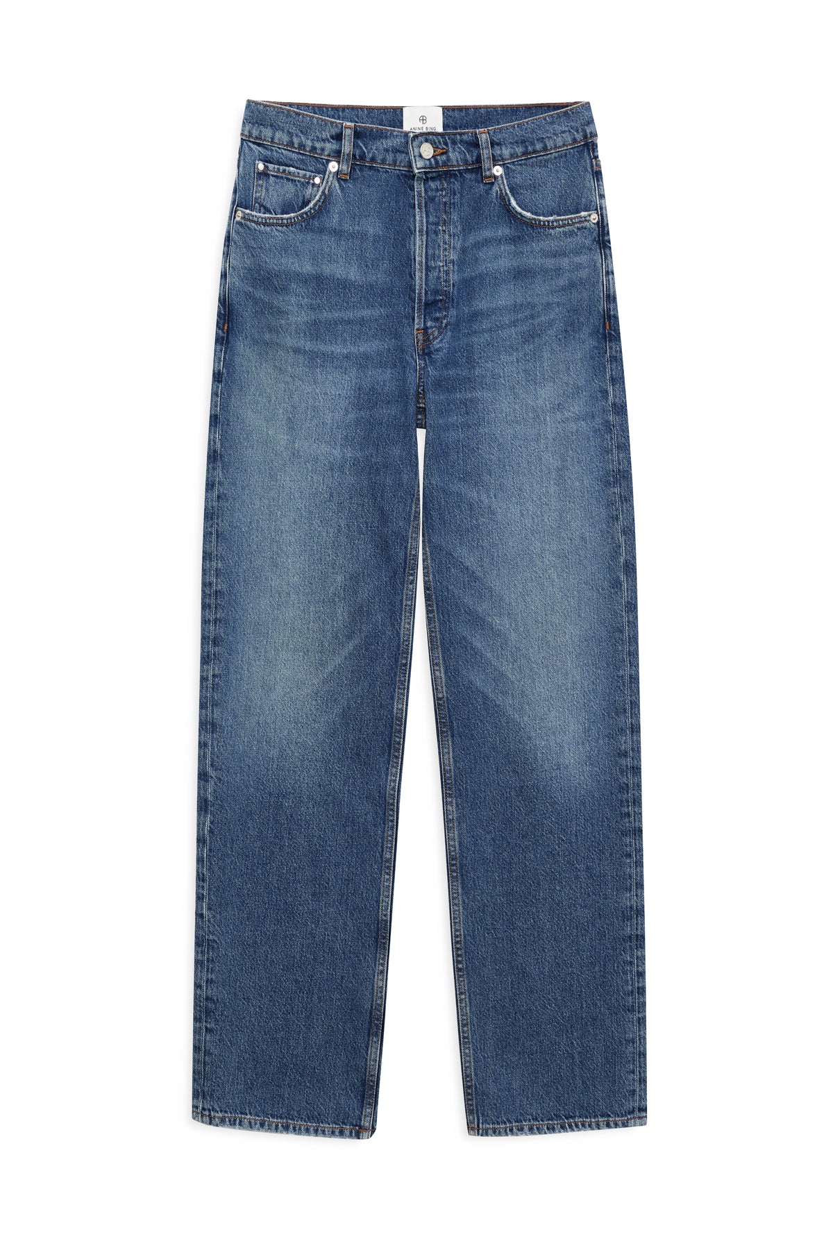 Gavin Long Jean Mosaic Blue