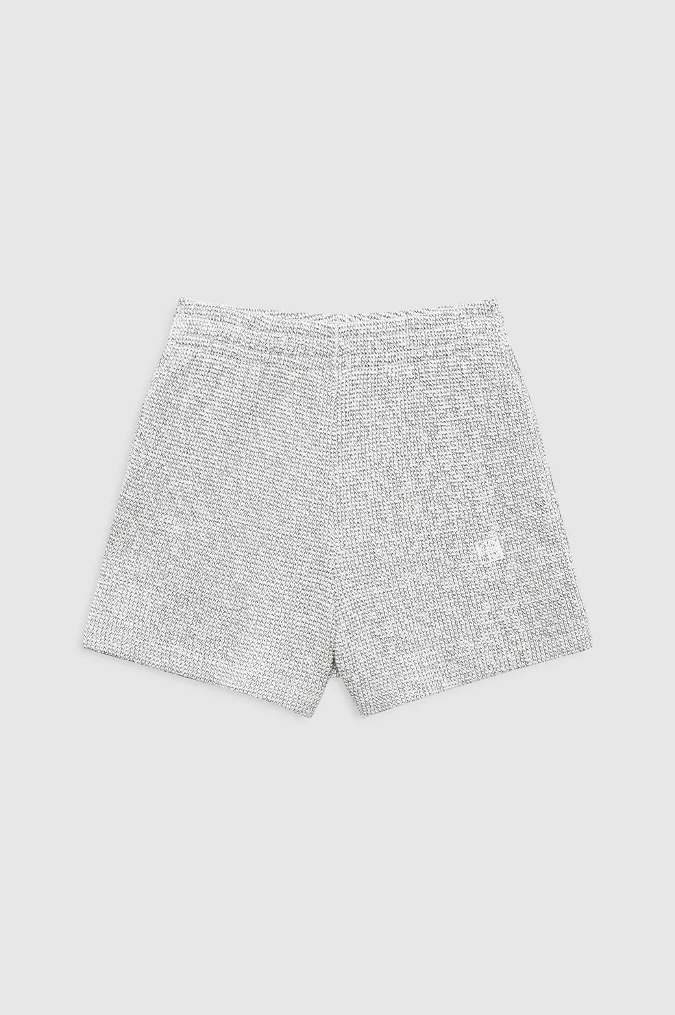 Kam Short Framed Monogram - Ivory and Black