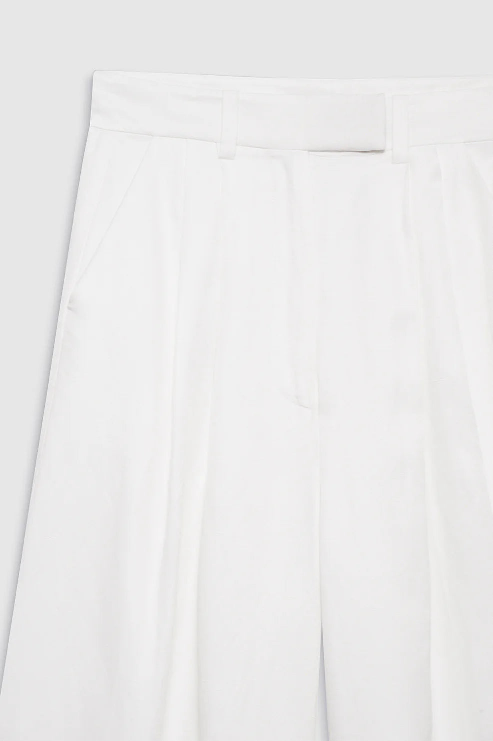 Lou Trouser - Ivory Linen Blend