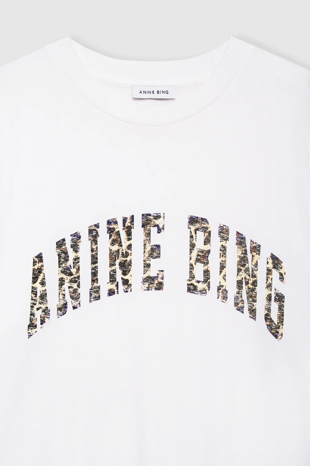 Walker Tee - Leopard Ivory
