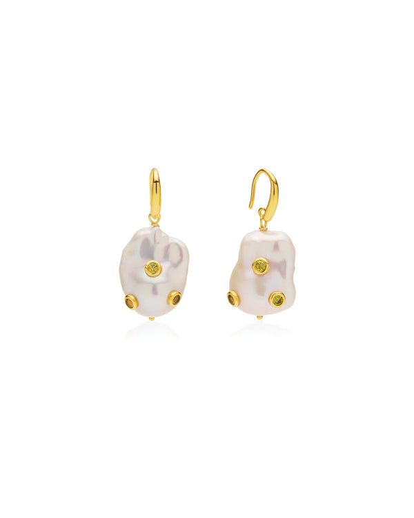 Palermo Earrings Apple Green
