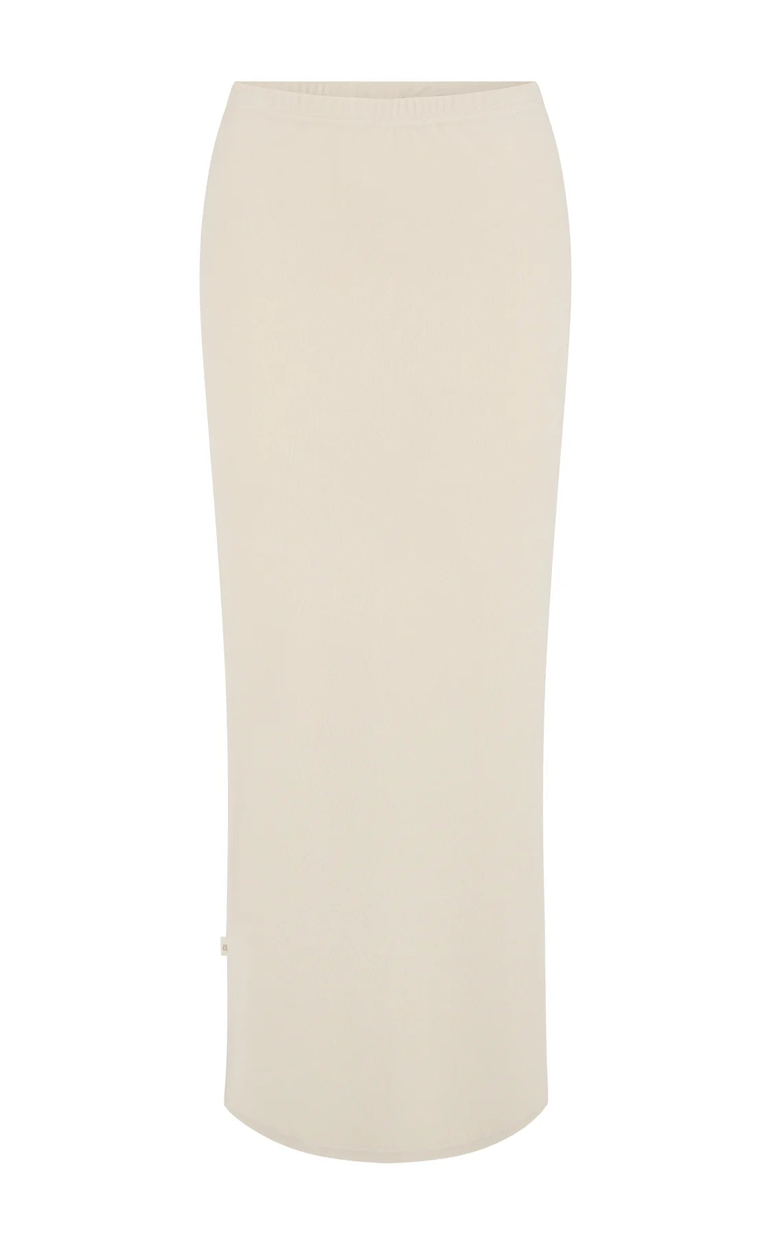 Terry Column Skirt Biscuit - Araminta James