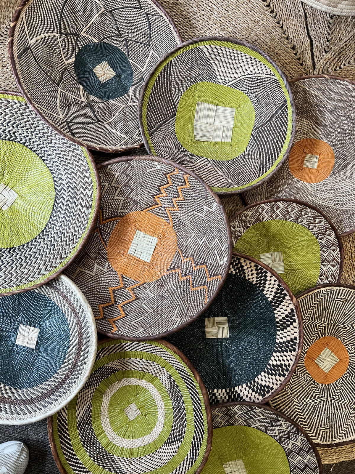 Painted Binga Baskets