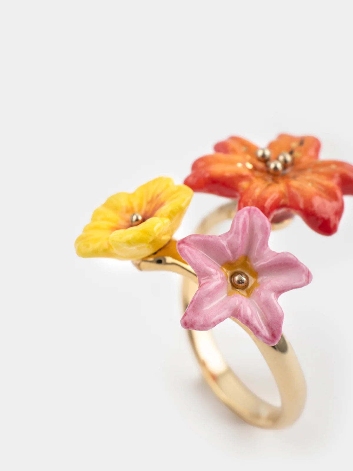 Tropical Flowers Ring