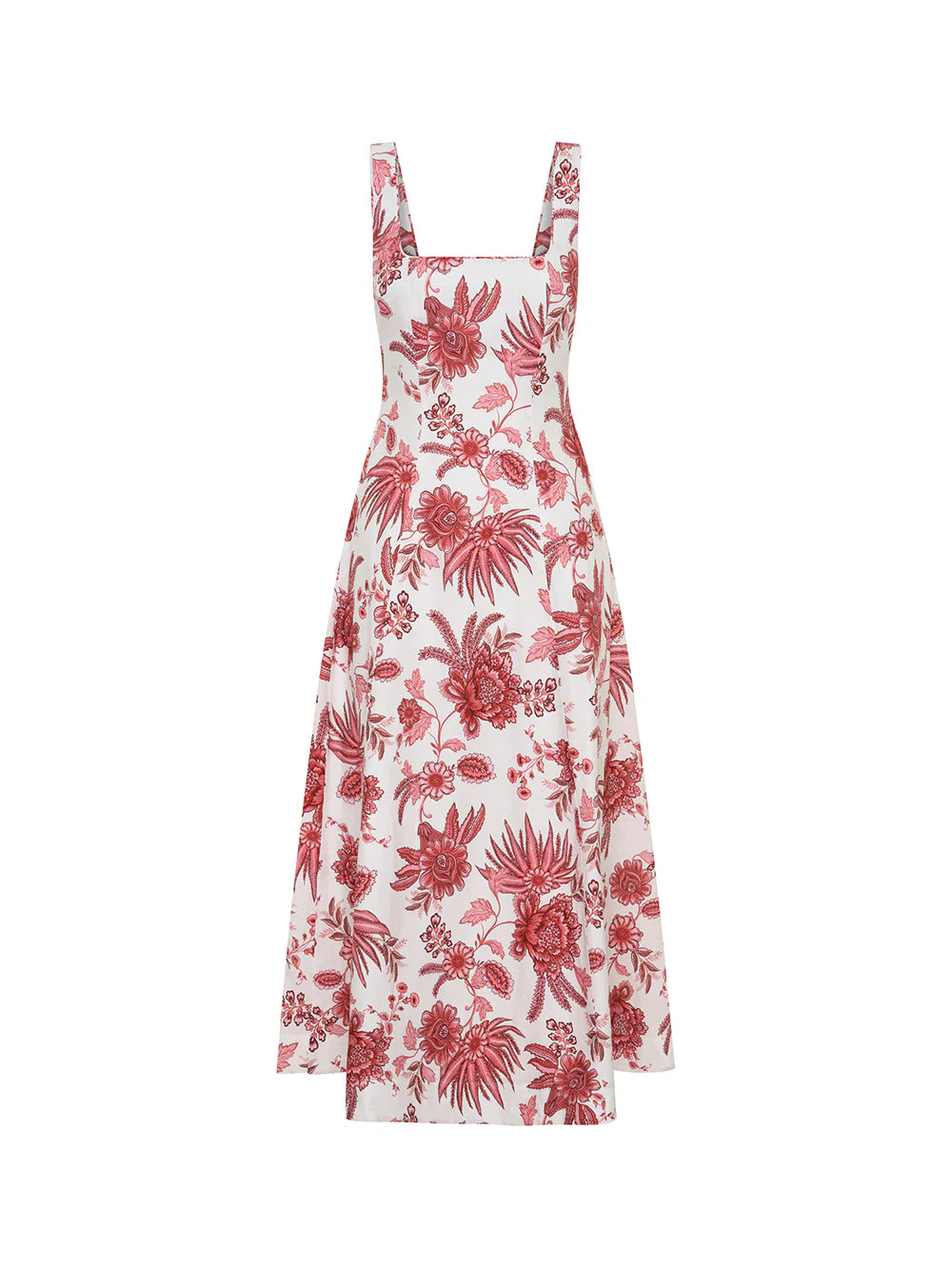 Bailey Midi Dress Red