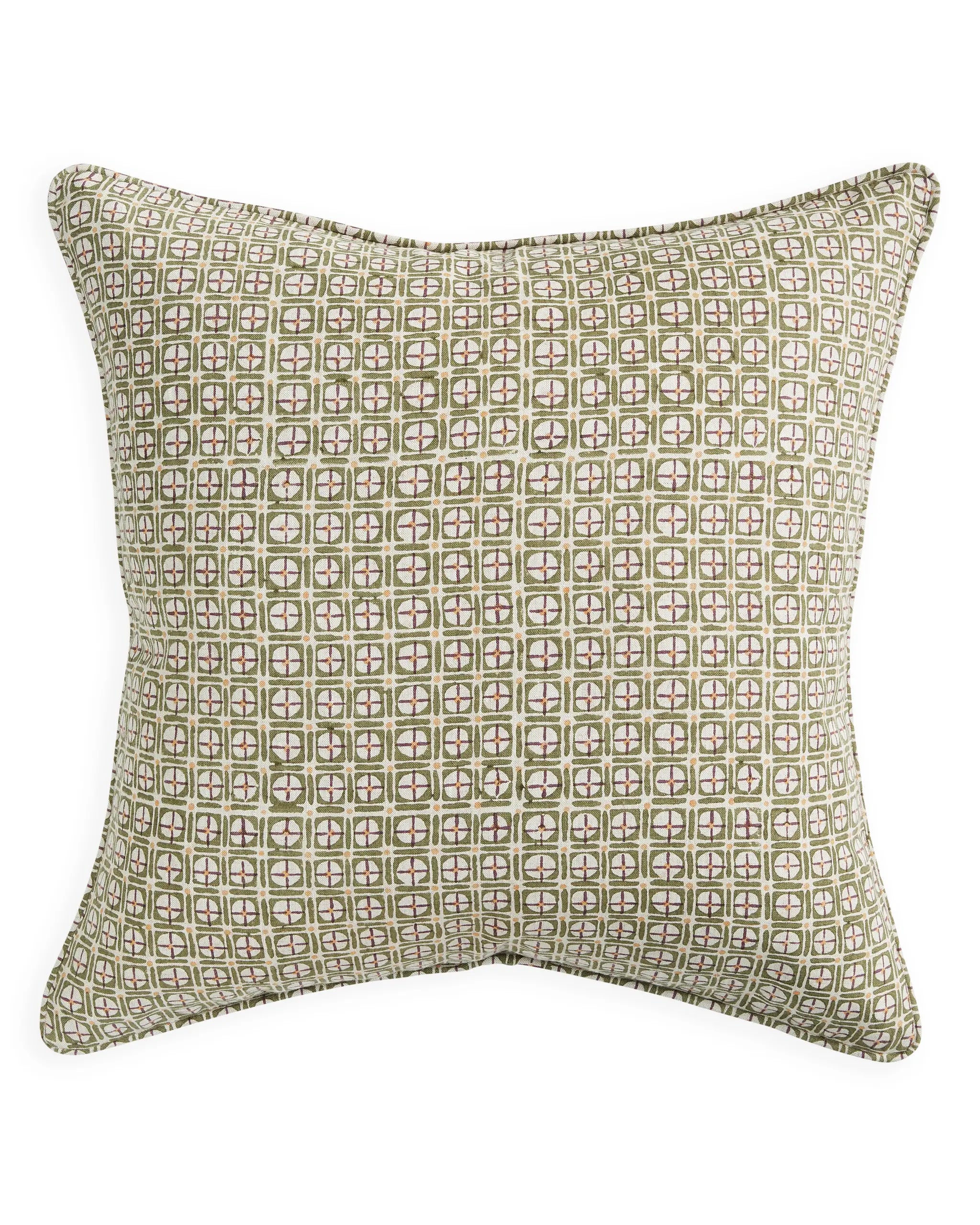 Beirut Mulberry Linen Cushion 50x50cm