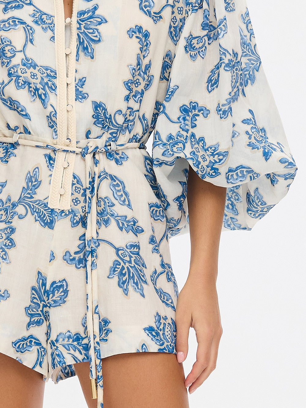 Bluebell Playsuit Ecru