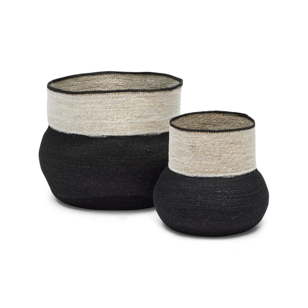 Basket Set 2 - Black & White