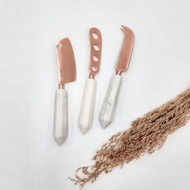 Marble Cheese Knife Set