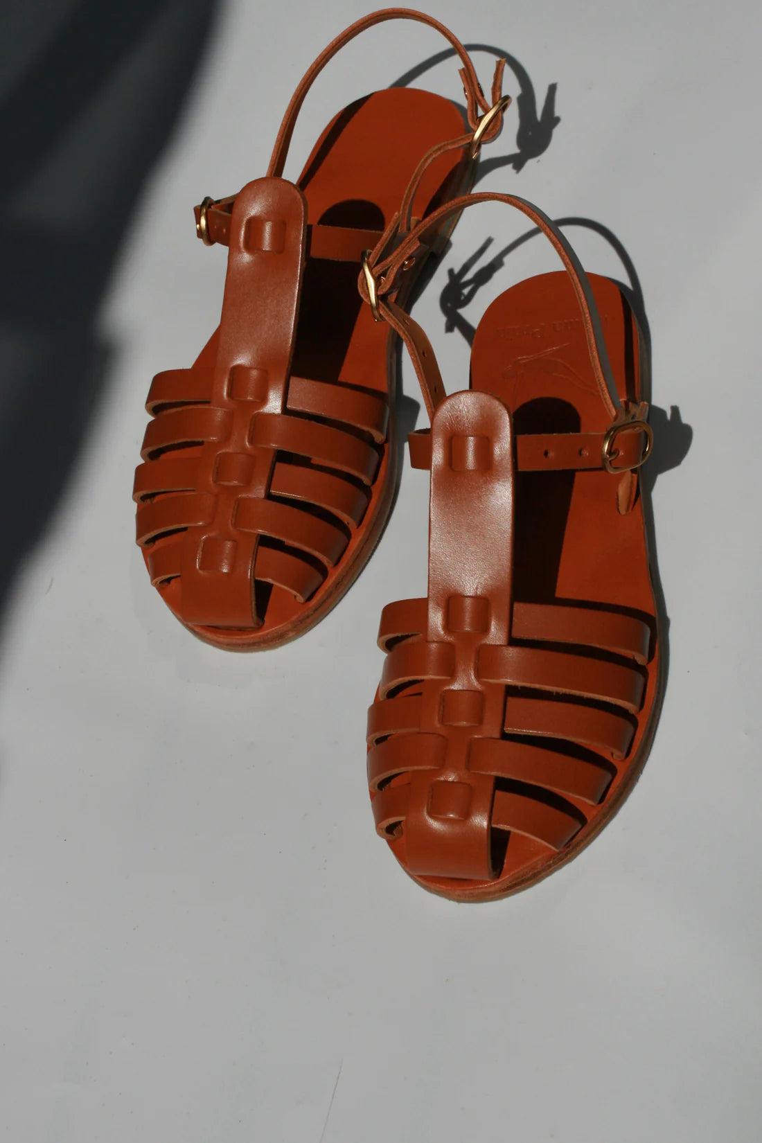 Camel - Camel Sole  Fisherman Sandals - Mama Praia