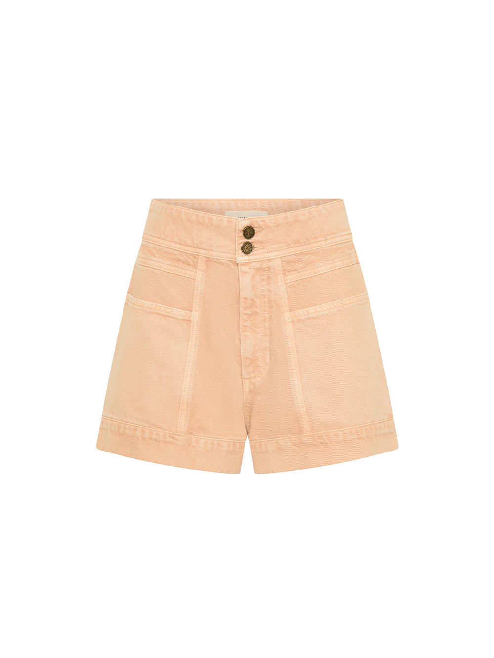 Cameron Denim Short Peach