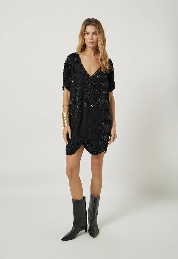 Cleo Dress - Onyx Black