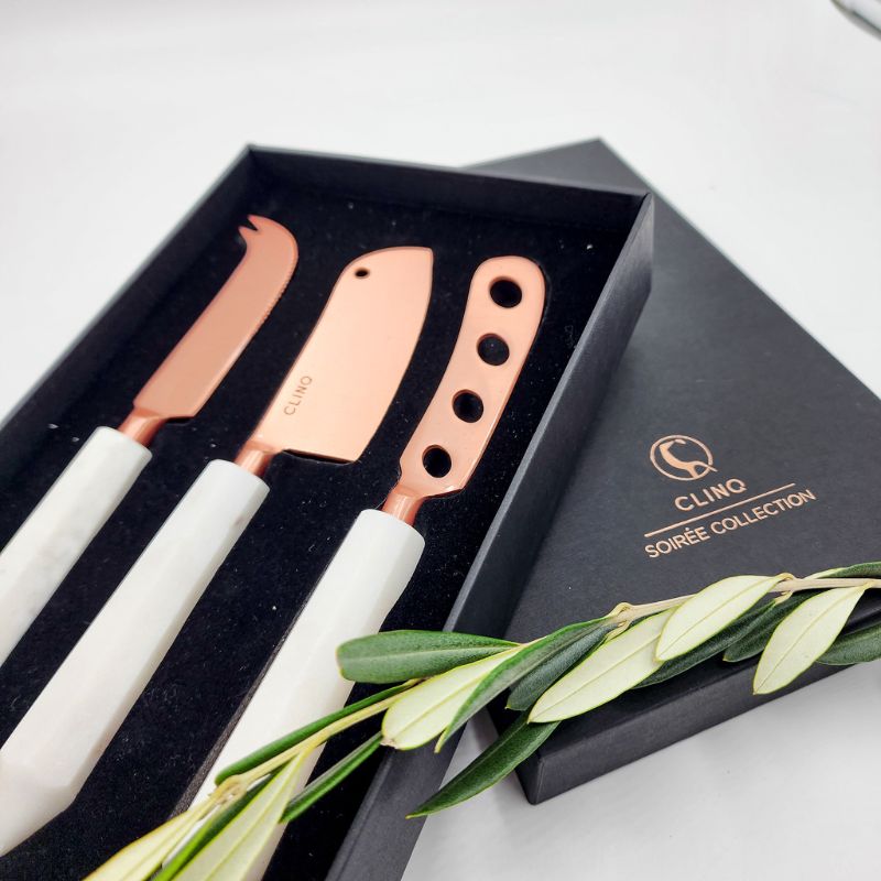 Marble Cheese Knife Set