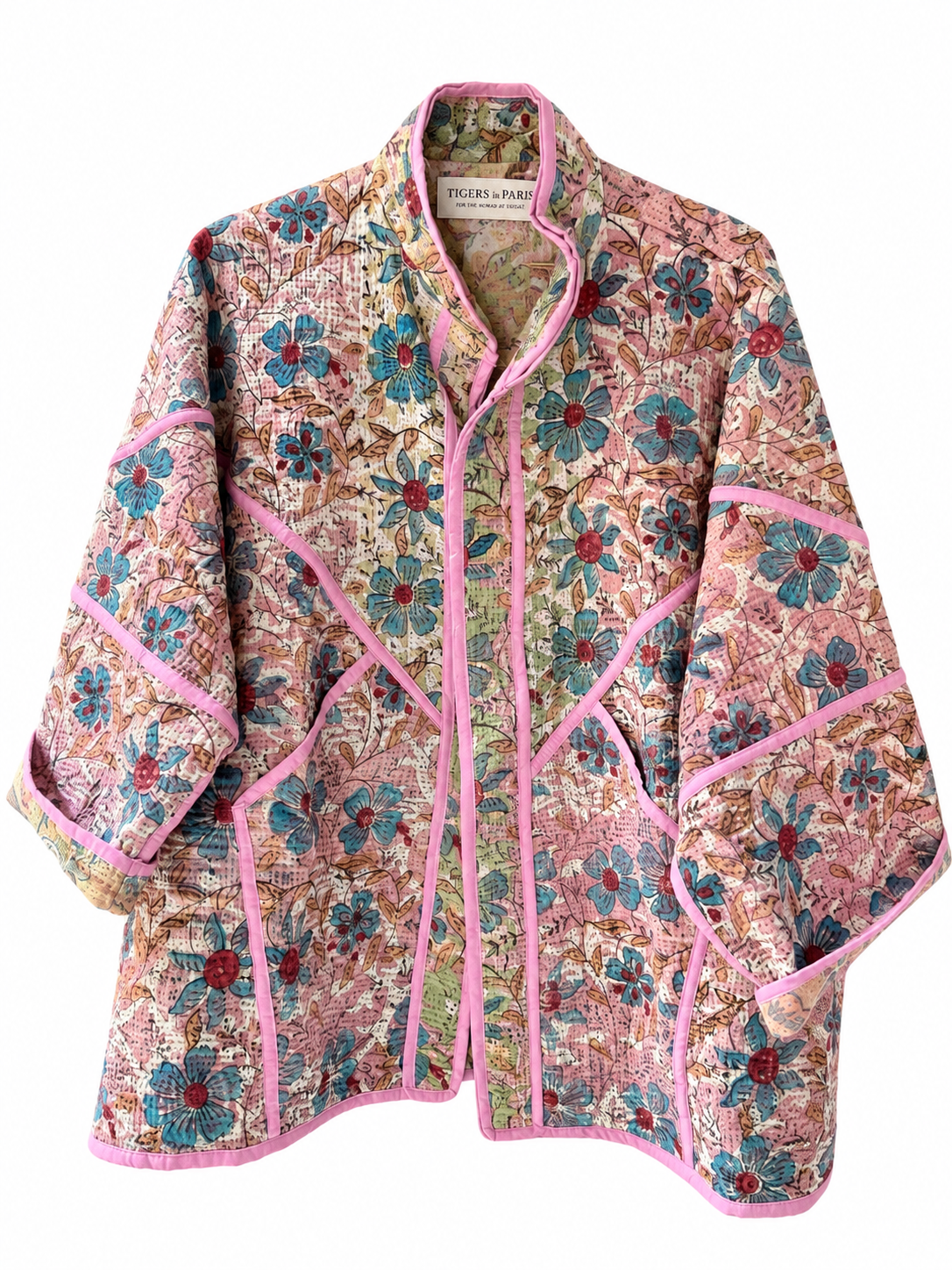 Vintage Kantha Kimono Jacket Design 2