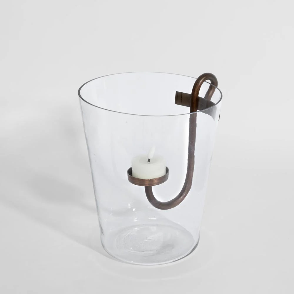 Valencay Small Candle Holder Clear