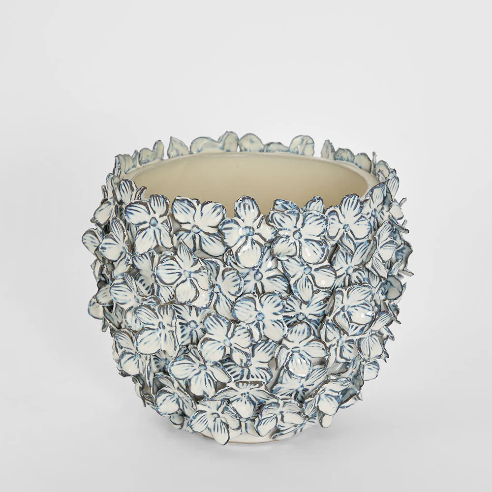 Bloom Vase Blue & White