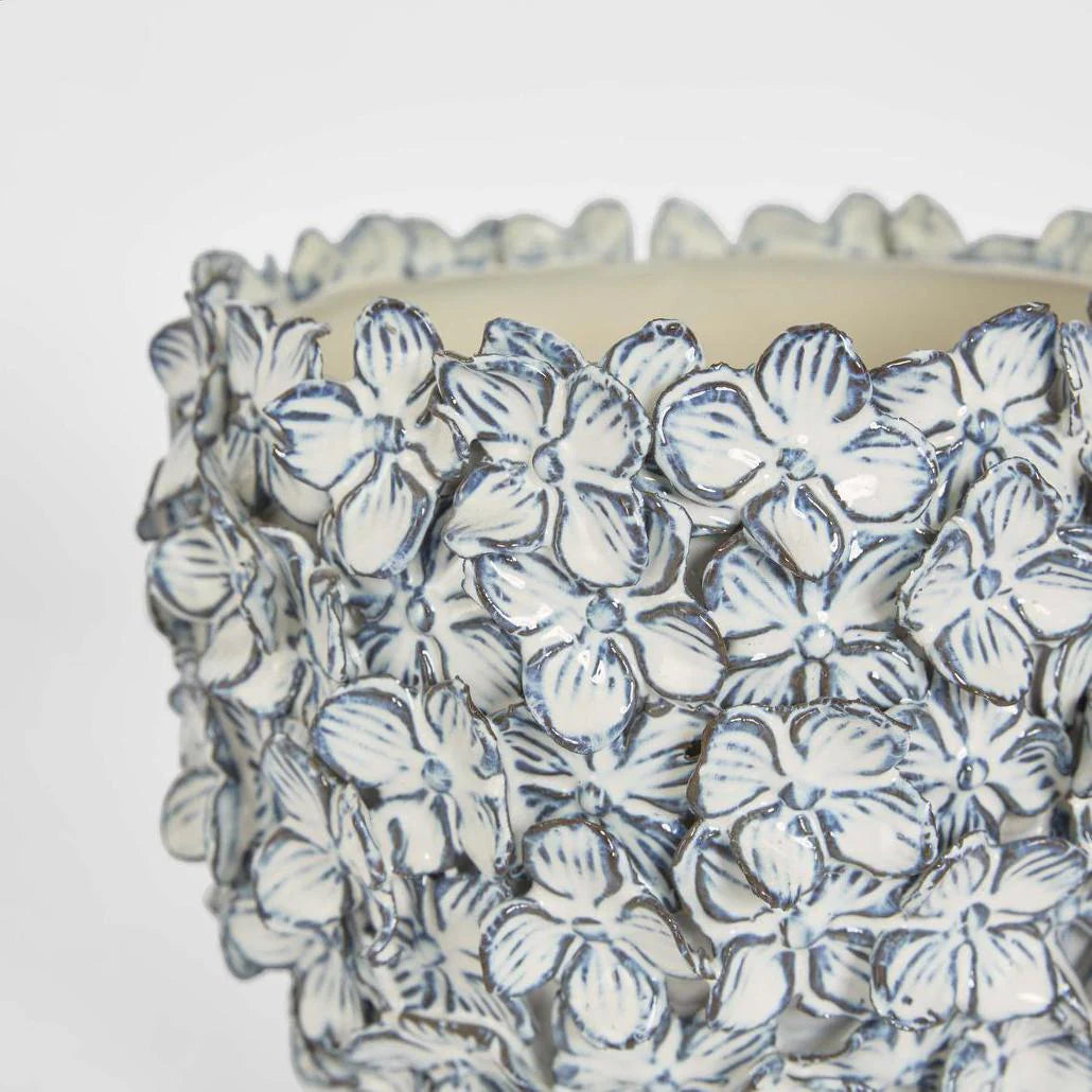 Bloom Vase Blue & White