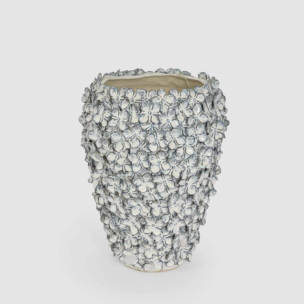 Bloom Vase Blue & White