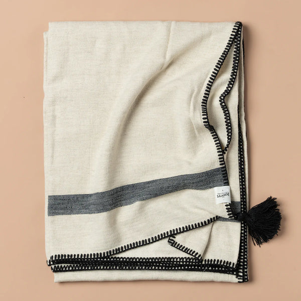 Kadir Cotton/Linen Throw