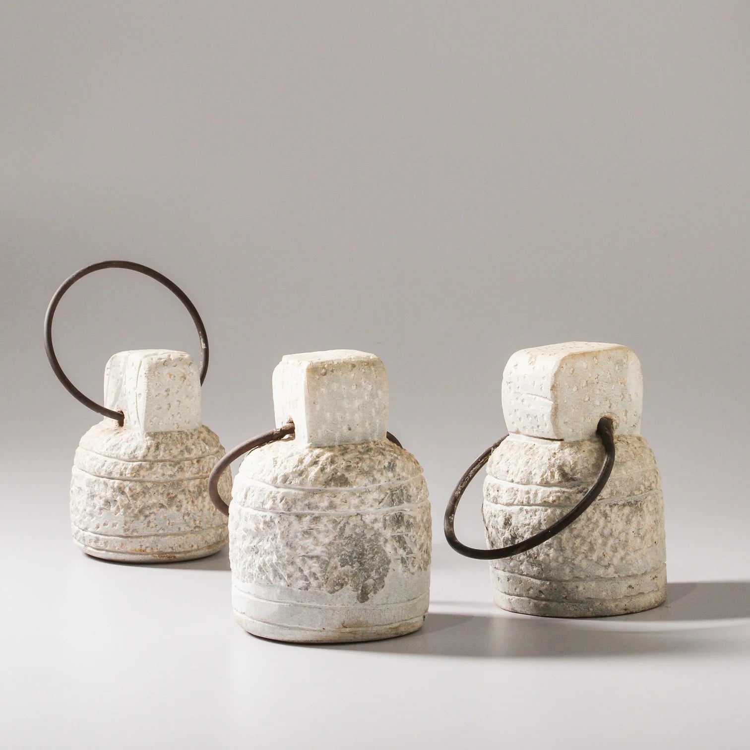 White Stone Indian Door Stopper