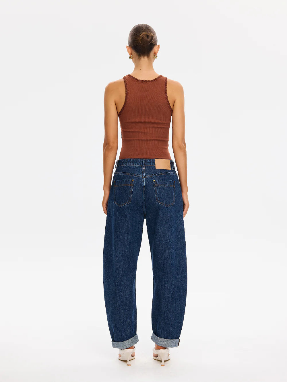 Tallulah Tank Top Chocolate
