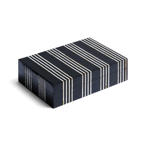 Chaka Box Rectangle - Black & White