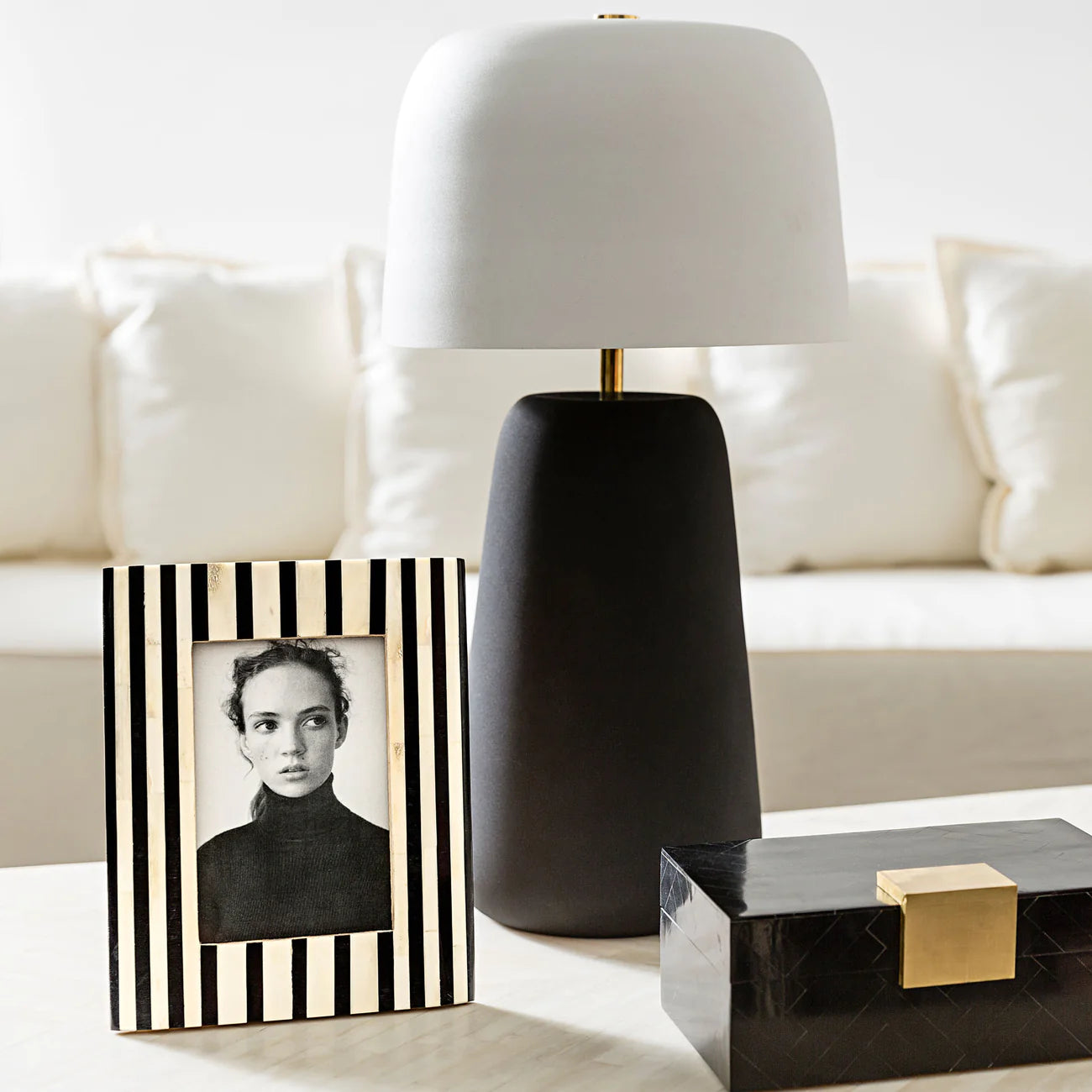 Perot Photo Frame 4 x 6 Black & White (E405)