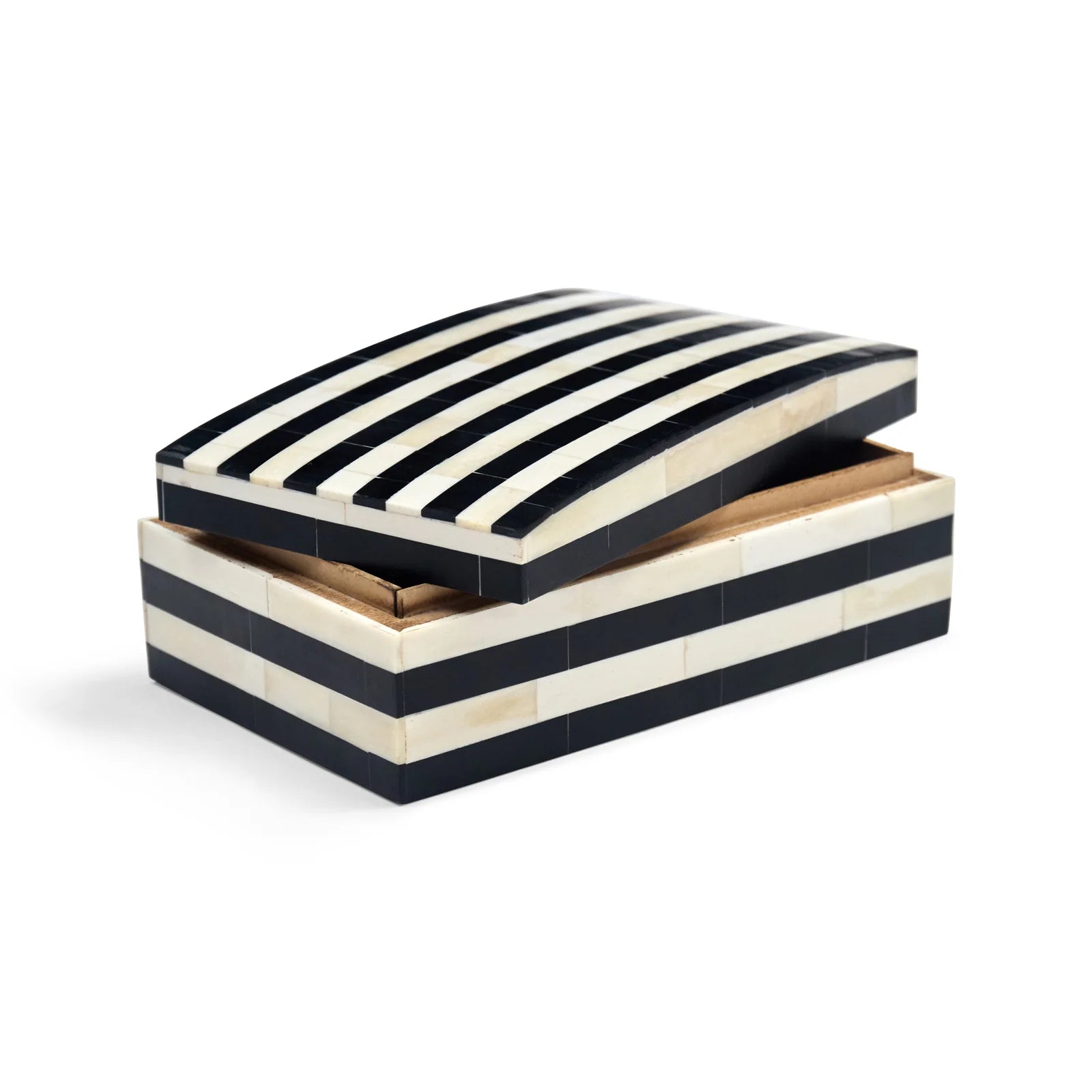 Kira Bone Box - Black & White