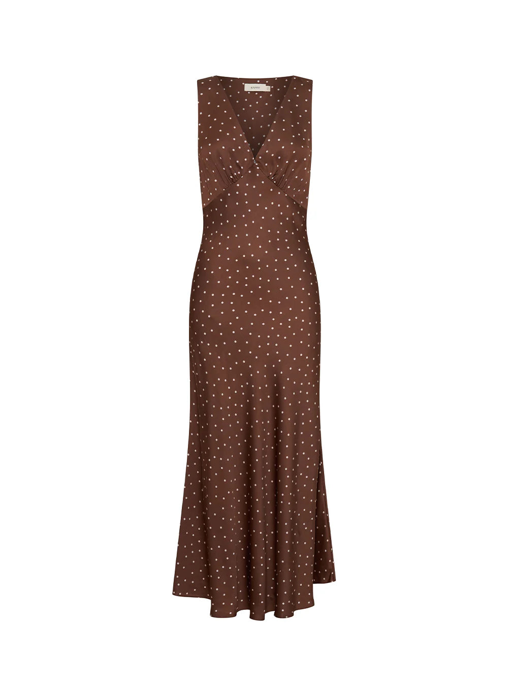 Edie Midi Dress Brown