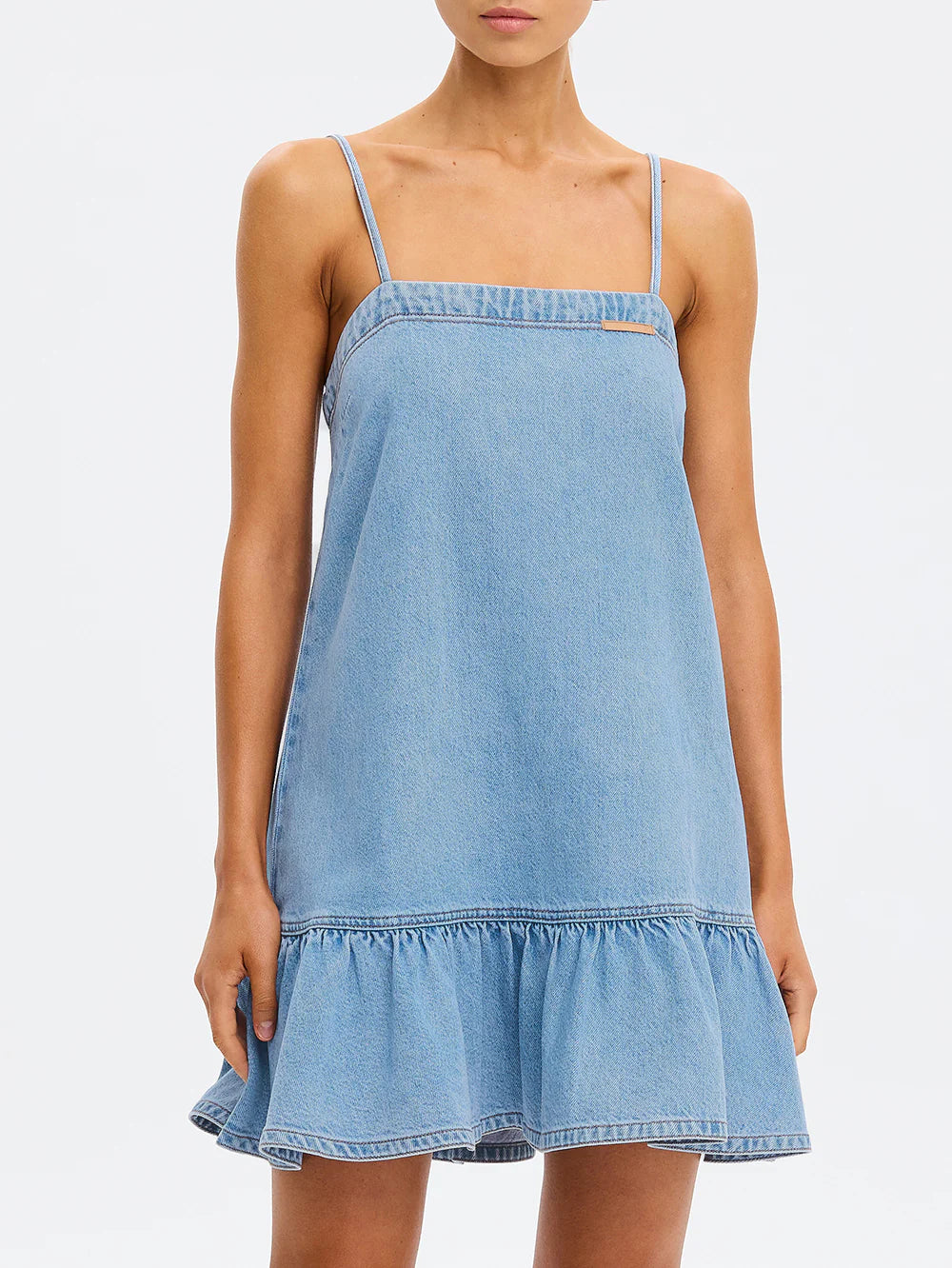 Emilie Denim Strappy Dress Coast Blue
