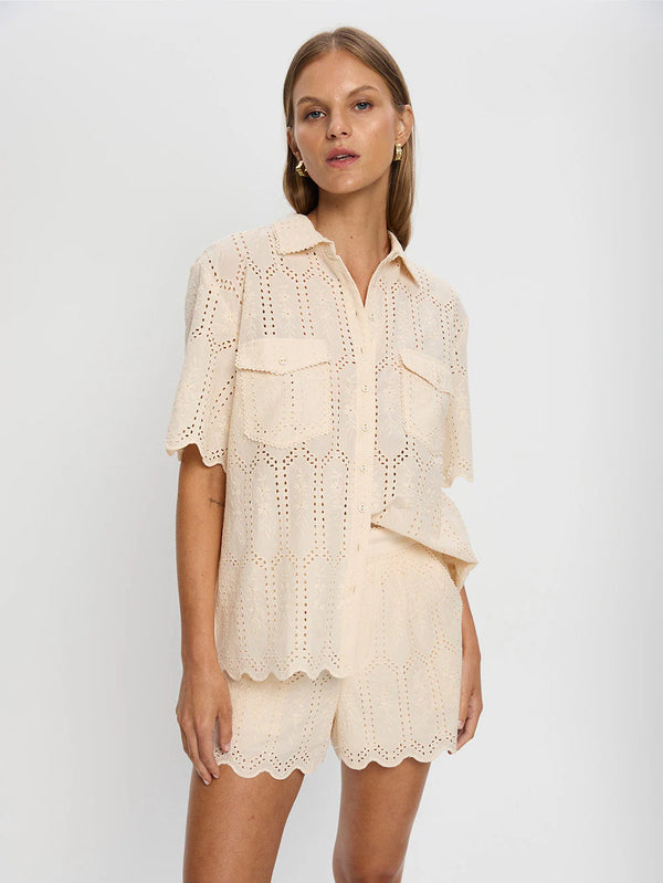 Estelle Shirt Cream - Kivari