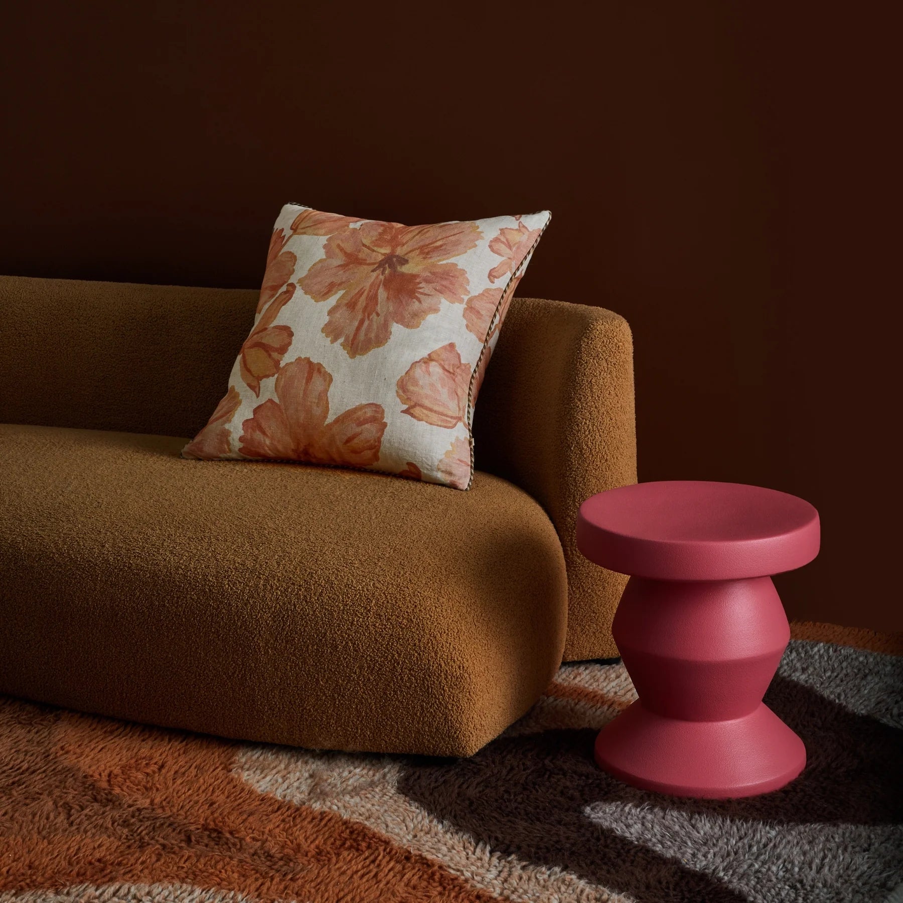Tulip Pale Pink 60cm Cushion