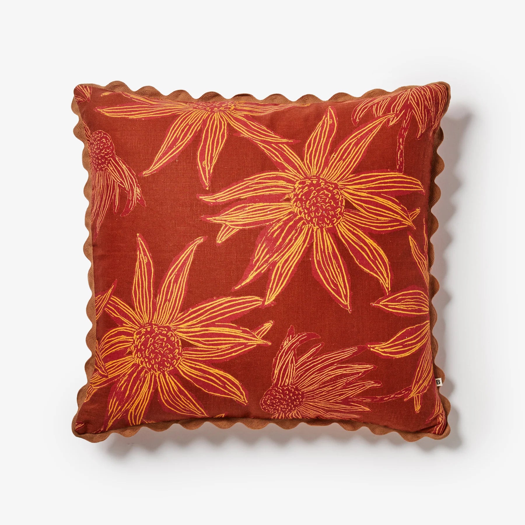 Fiore Tan 60cm Cushion