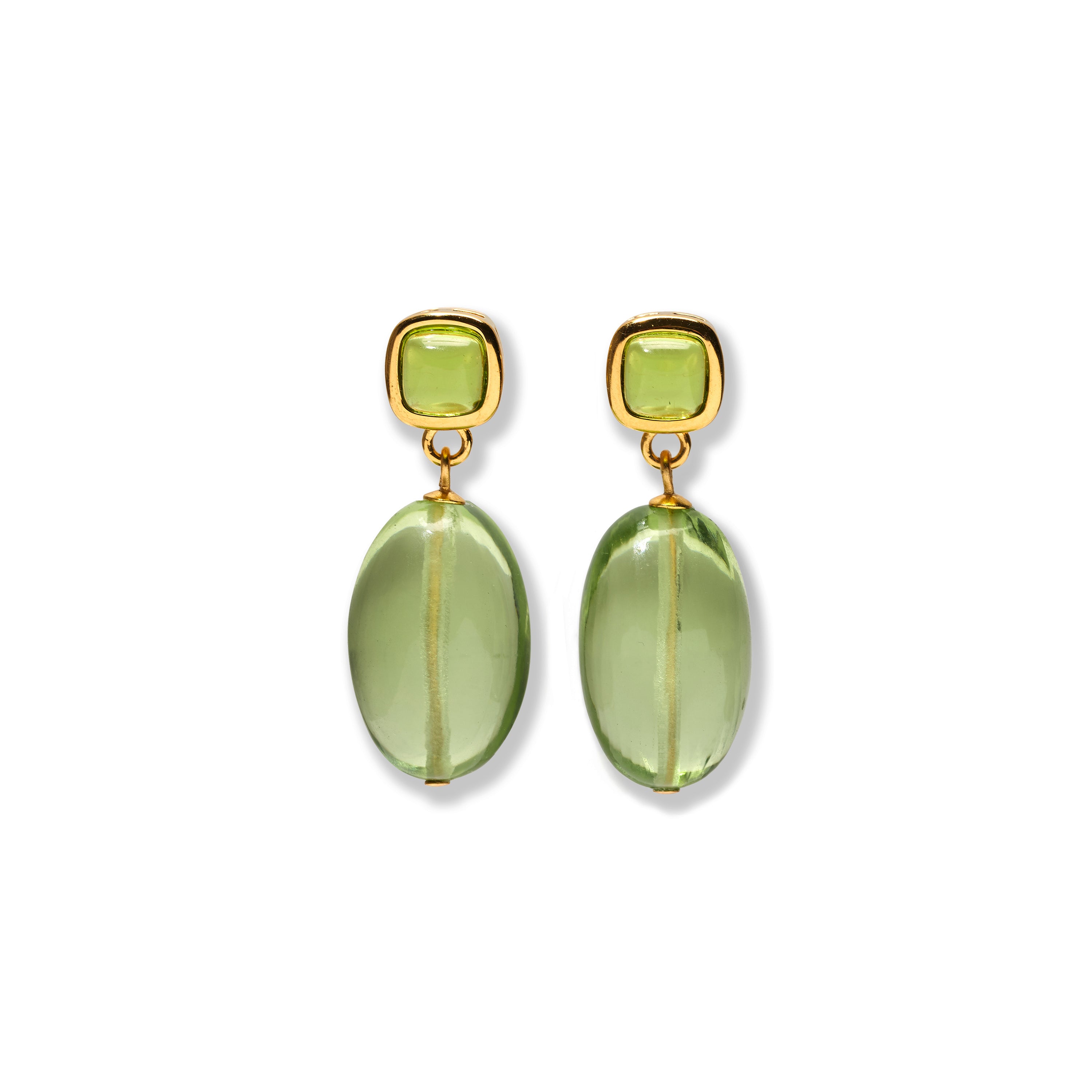 Grove Earrings in Verdant