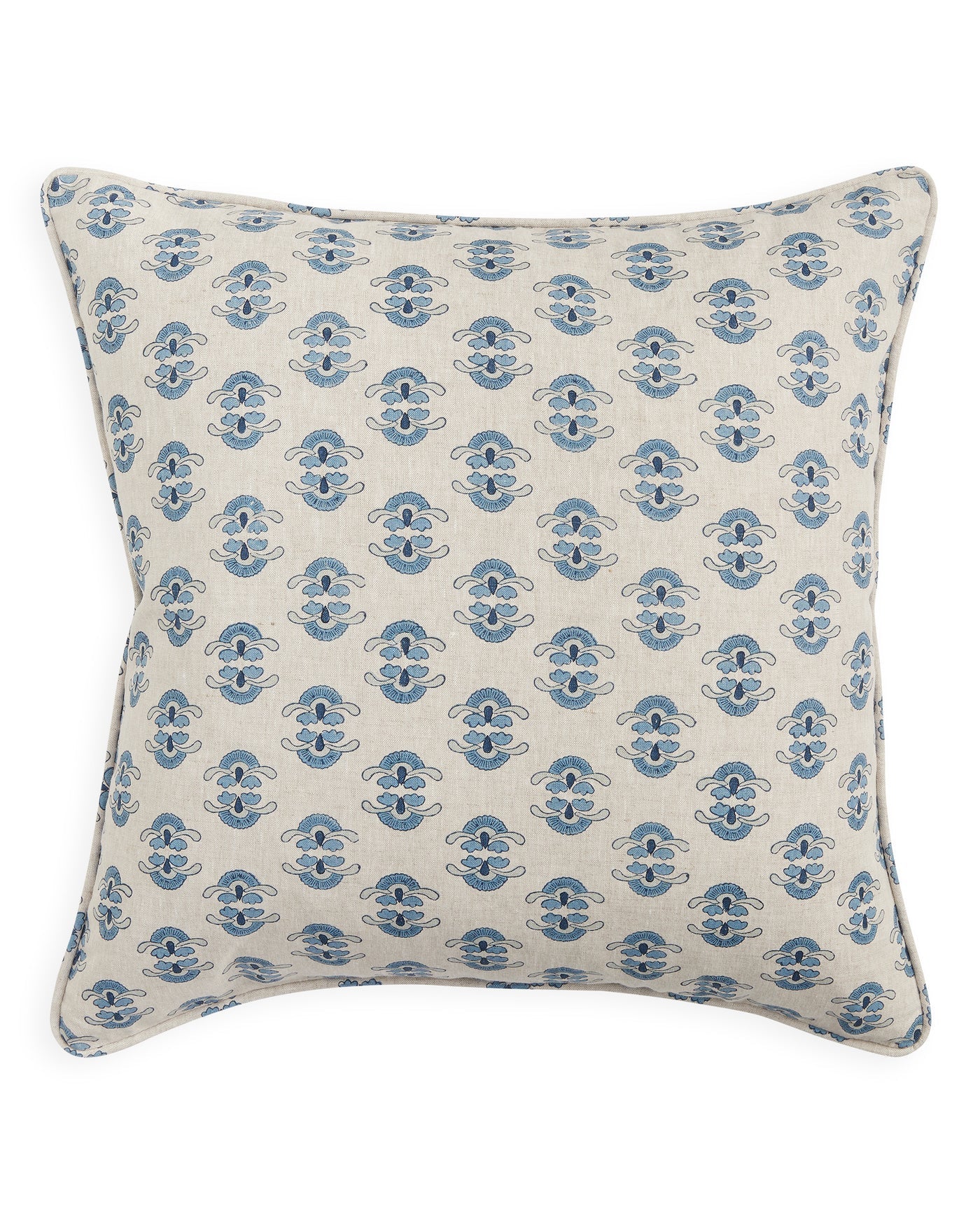 Fiore Tahoe Linen Cushion 55x55cm