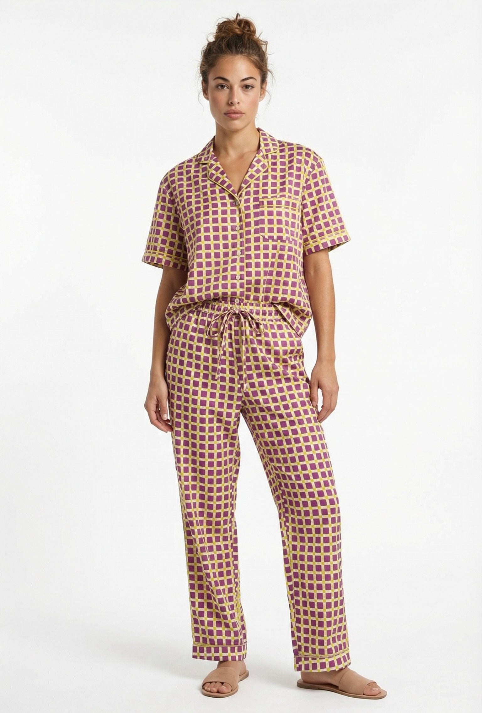 Montmartre Check Oversized Lounge Set